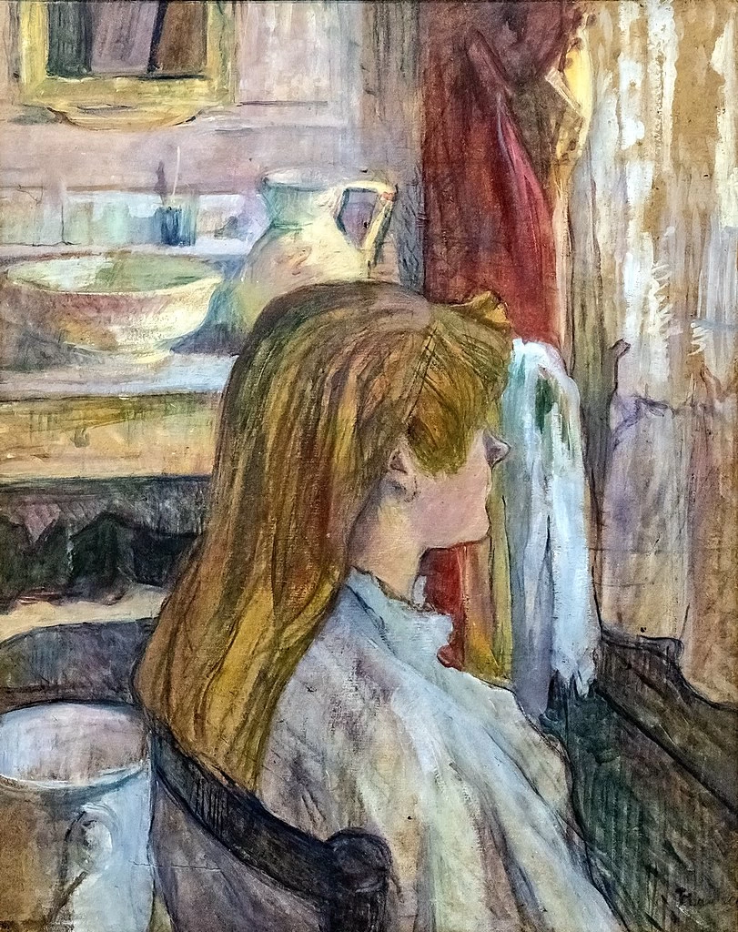 Donna alla finestra 1896 - Museo Toulouse, Lautrec di Albi